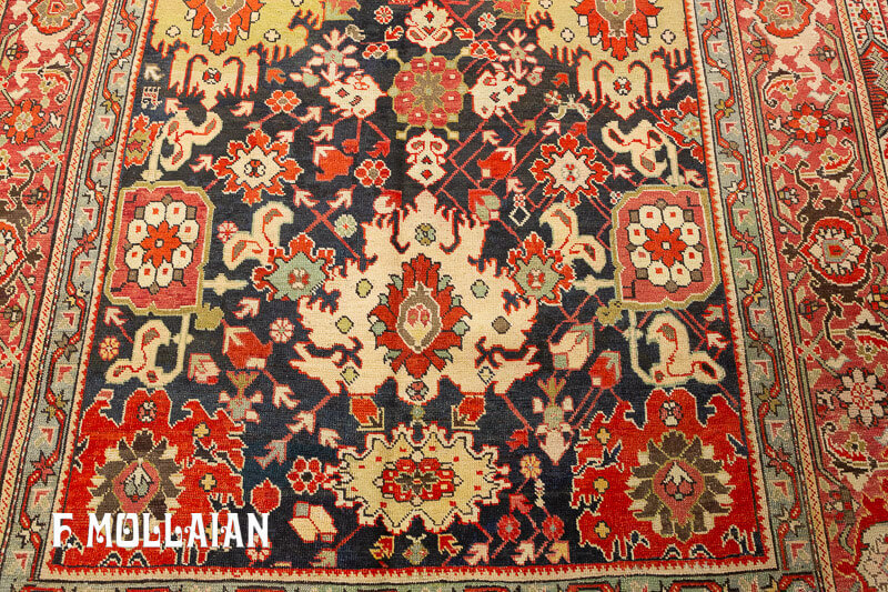 Caucasian Karabakh (Qarabağ) Antique Kalleh Carpet n°:27522325